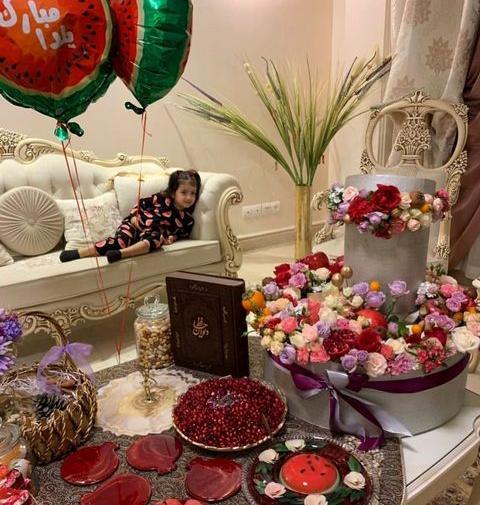 عکس سفره شب یلدا لاکچری