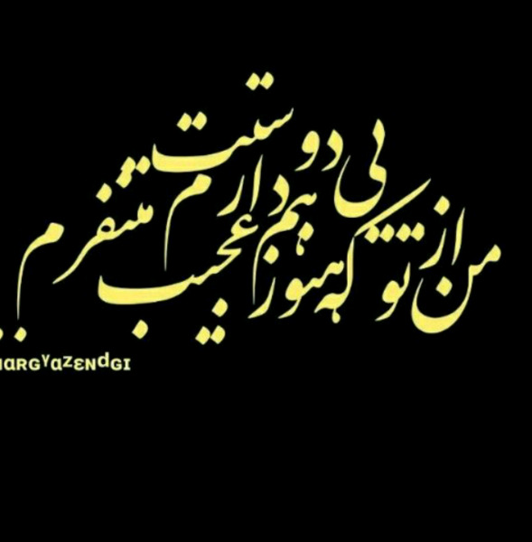 عکس نوشته من از تویی که هنوز عاشقتم متنفرم
