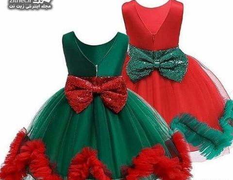 عکس لباس بچه گانه طرح یلدا