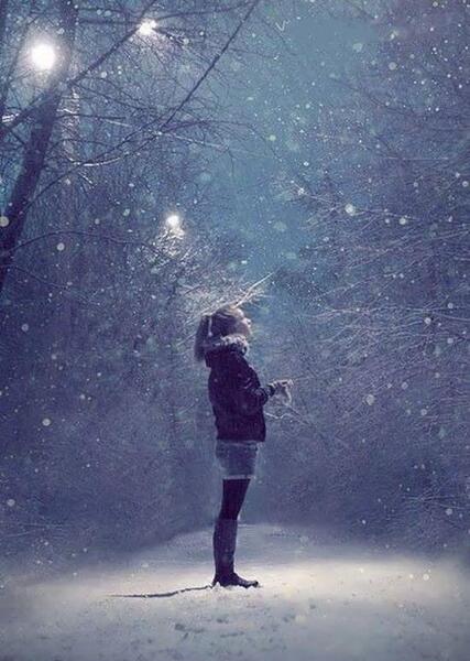عکس برف آمدن