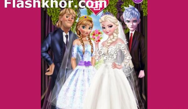 عکس السا و آنا با شوهرش