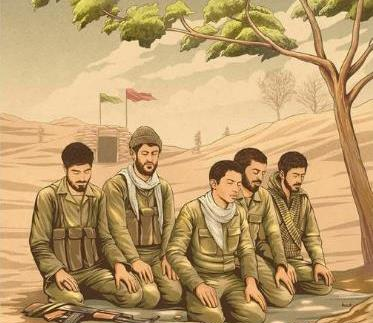 عکس نوشته دل باید حسینی باشه