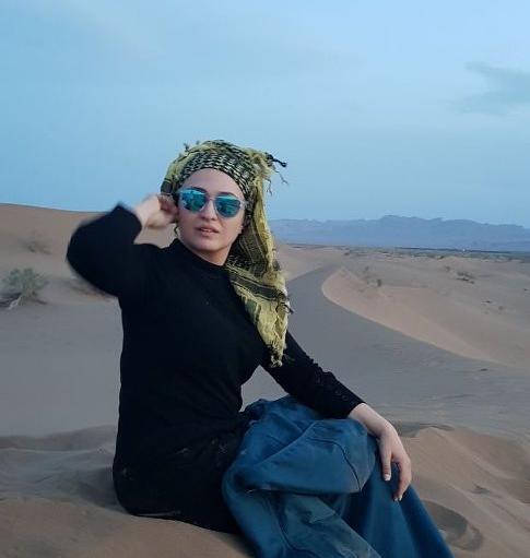 عکس تو کویر