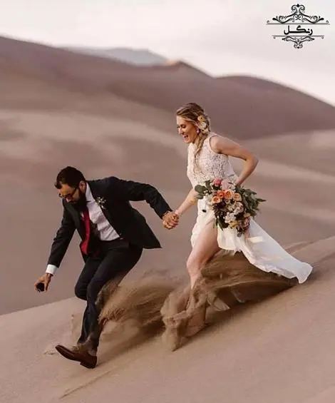 عکس تو کویر