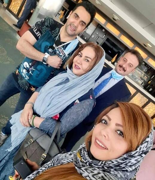 عکس مادر پوریا پورسرخ