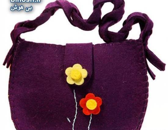 عکس های تزیین روی کیف نمدی
