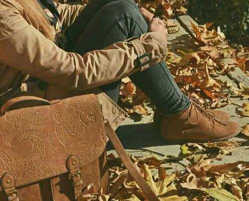 عکس نوشته کاش چون پاییز بودم
