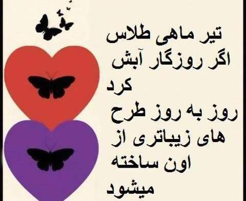 عکس نوشته من چاییم سرد بشه میریزم دور