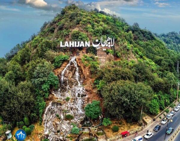 عکس شیطان کوه لاهیجان در شب