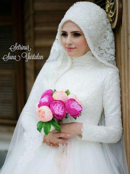 عکس های عروس با حجاب