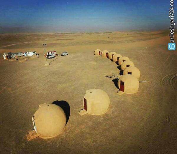 عکس کویر در یزد