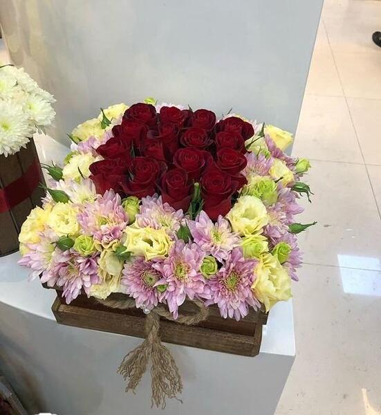 عکس گل رز طبیعی در خانه