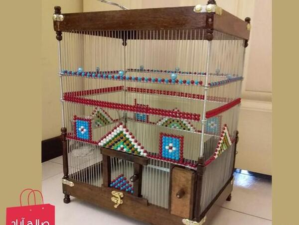 عکس قفس عروس هلندی چوبی