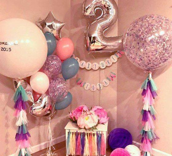 عکس های تزیین بادکنک تولد