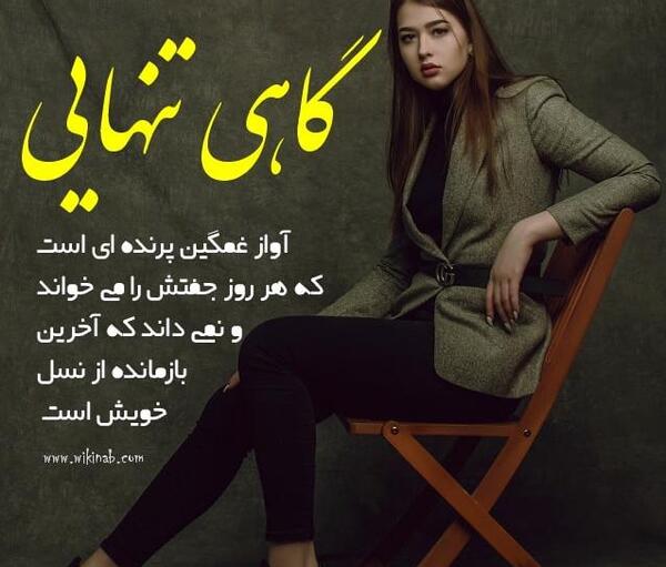 عکس نوشته گاهی باید نبود