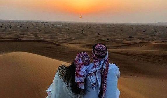 عکس صبح کویر
