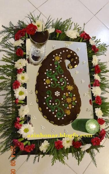 عکس های تزیین حنا برای حنابندان