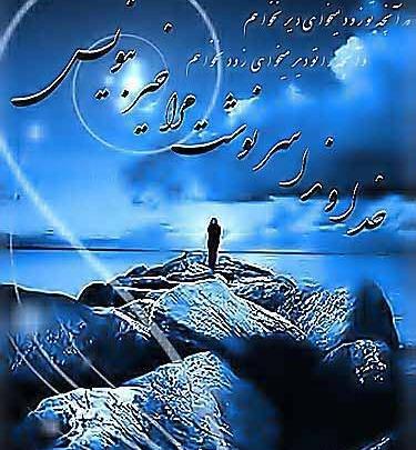 عکس نوشته زندگی بافتن یک قالیست