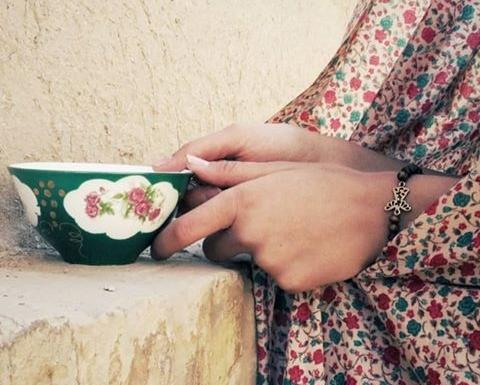 عکس نوشته چرا ظرف مرا بشکست لیلی