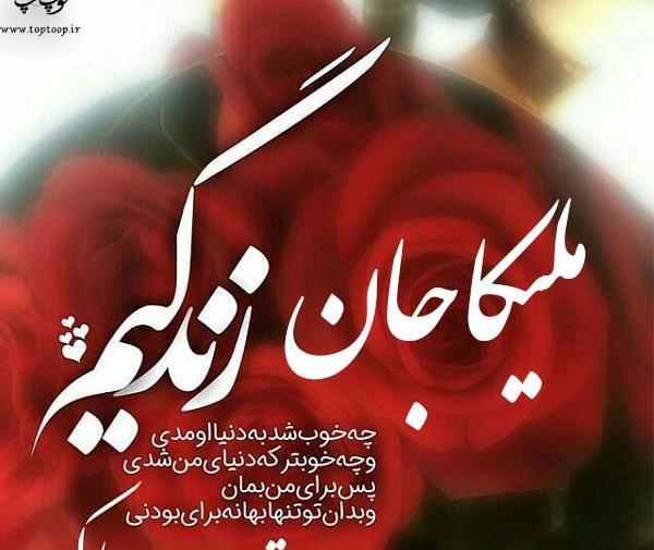 عکس تولدت مبارک دخترم ملیکا