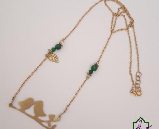 عکس گردنبند مرغ عشق
