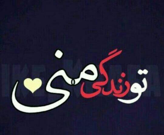 عکس نوشته تو تمام زندگیمی