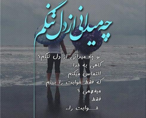عکس نوشته تو چه میدانی