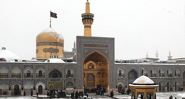 عکس برف امروز مشهد