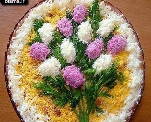 عکس های تزیین سالاد