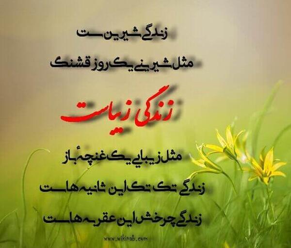 عکس نوشته زندگی زیباست ای زیبا پسند