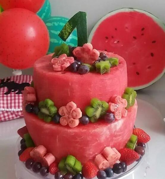 عکس ایده شب یلدا هندوانه