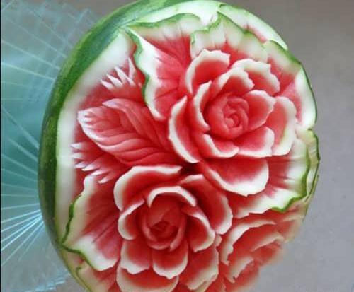عکس ایده شب یلدا هندوانه