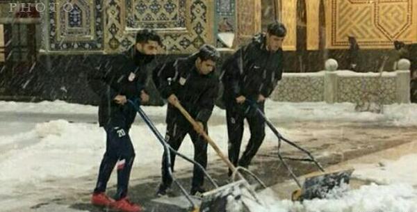 عکس برف روبی