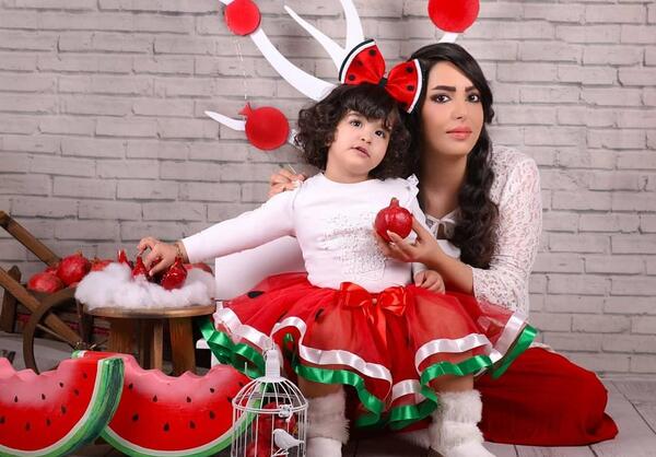 عکس لباس یلدا مادر دختری