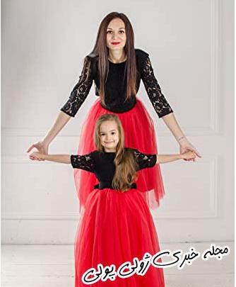 عکس لباس یلدا مادر دختری