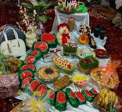 عکس لباس برای شب یلدا عروس