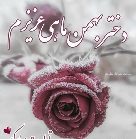 عکس وضعیت تولدت مبارک دخترم