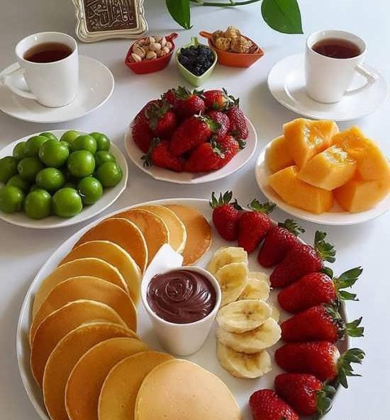 عکس های تزیین پنکیک