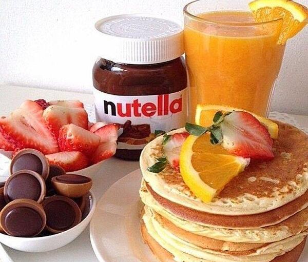 عکس های تزیین پنکیک