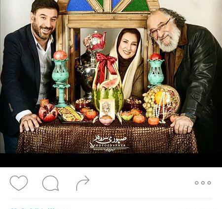 ژست عکس خانوادگی شب یلدا