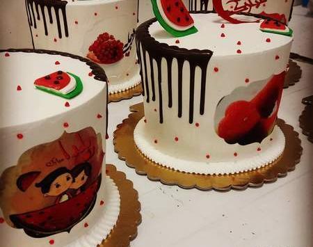 عکس یلدا برای روی کیک