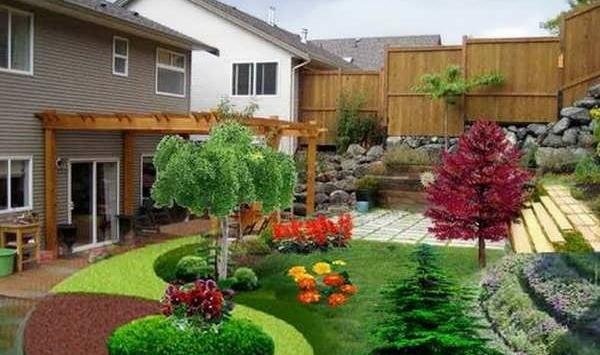 عکس های تزیین باغ