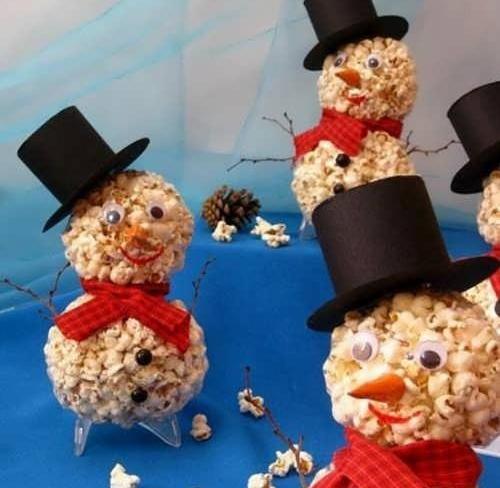 عکس ایده تزیین پفیلا شب یلدا
