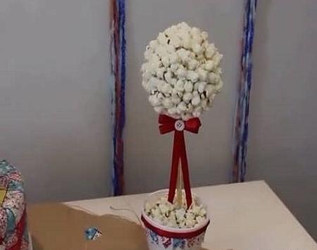 عکس ایده تزیین پفیلا شب یلدا