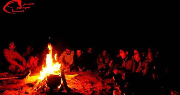 عکس شب کویر مرنجاب