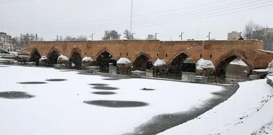 عکس برف اردبیل