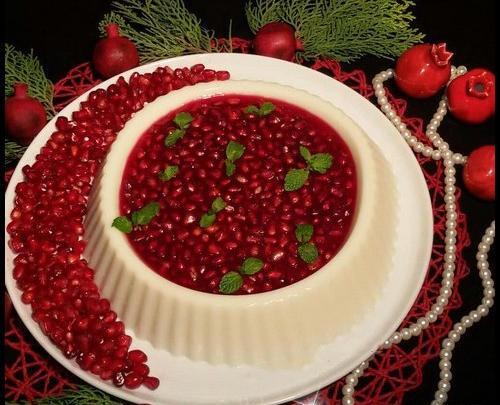 عکس ایده تزیین ژله شب یلدا