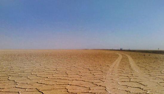 عکس کویر دریاچه نمک
