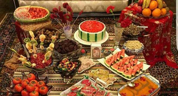 عکس ایده غذا برای یلدا