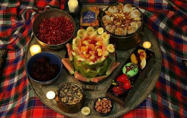 عکس ایده غذا برای یلدا